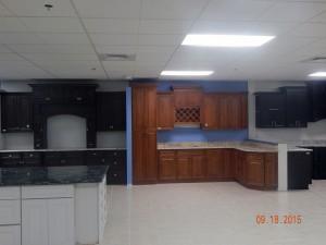 Display sample kitchen