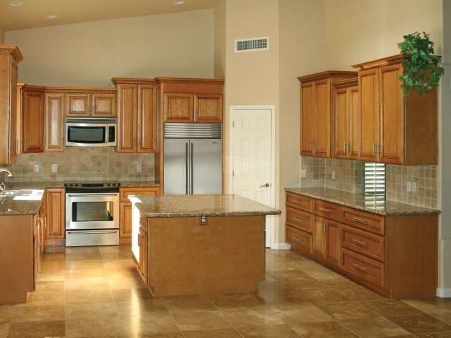 Kitchen cabinets