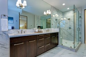 Bathroom Cabinets Glass Shower