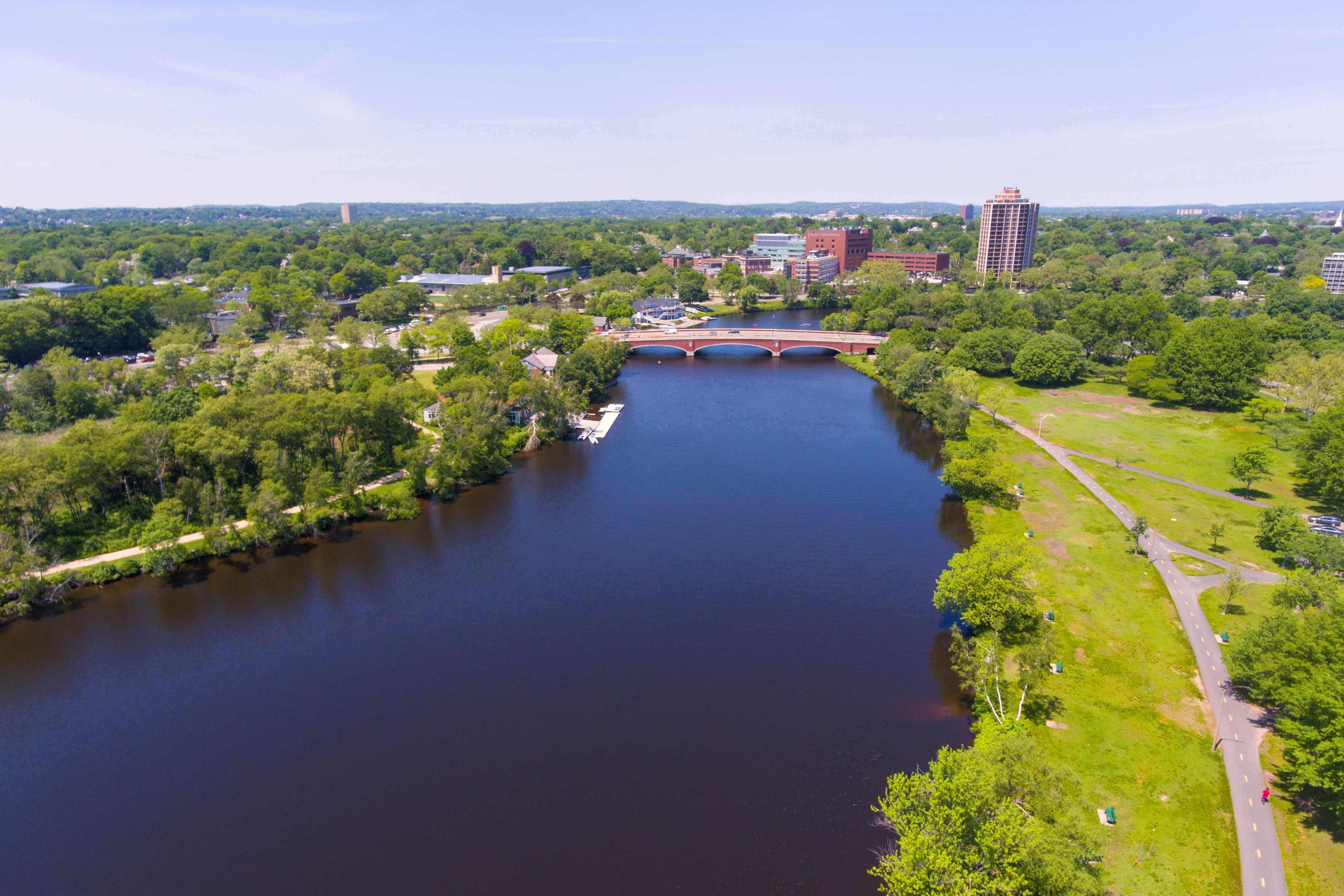 Charles River in Allston, MA