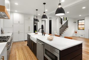 Dark & Light Kitchen Cabinetry